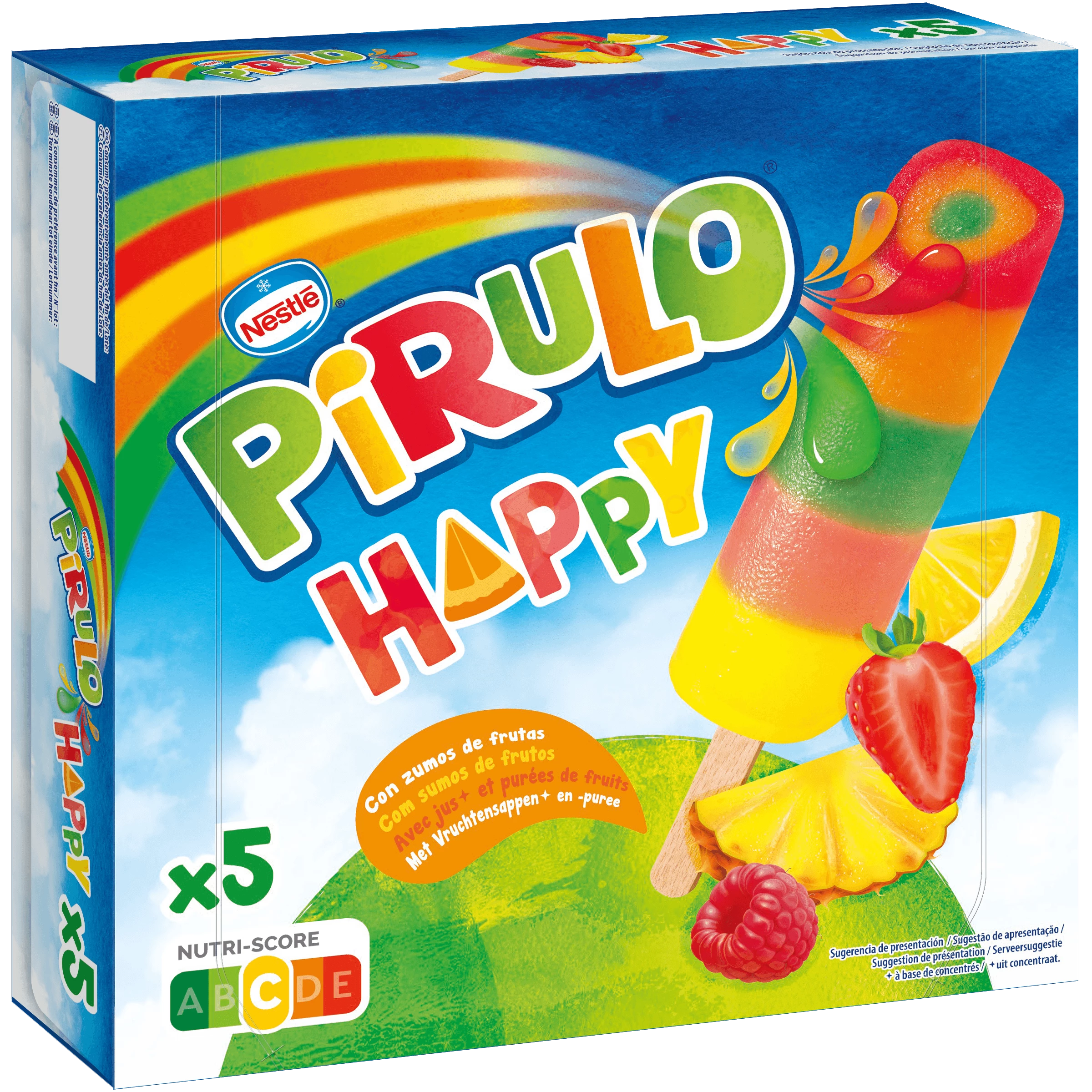 Happy sticks 5x70g - PIRULO