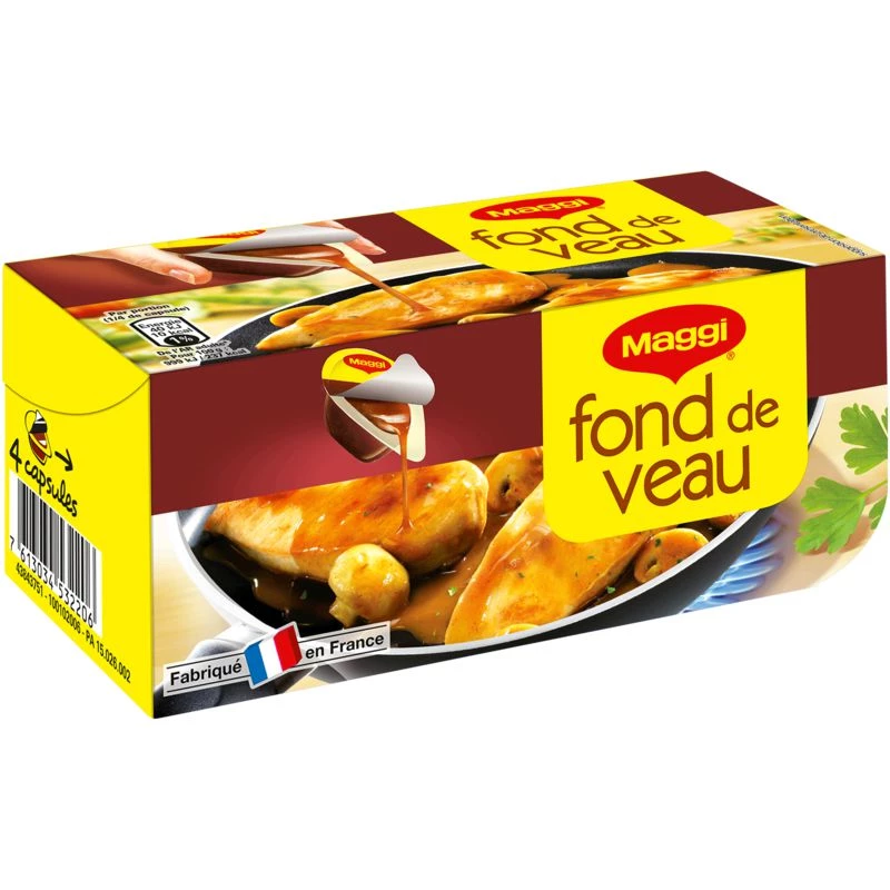 Bouillon de fond de veau 4x68g - MAGGI