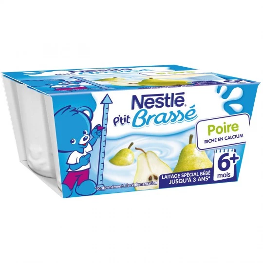 Desserts bébé poire 6+ mois 4x100g - NESTLE