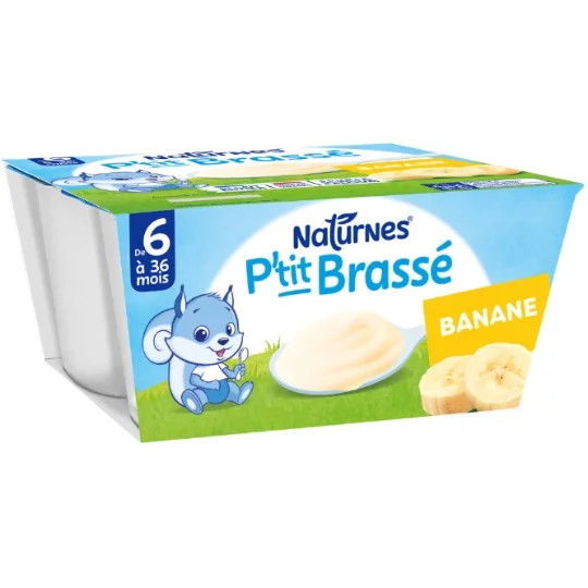 بيتيت موز مخمر من 6 أشهر 4x100 جرام - NESTLÉ