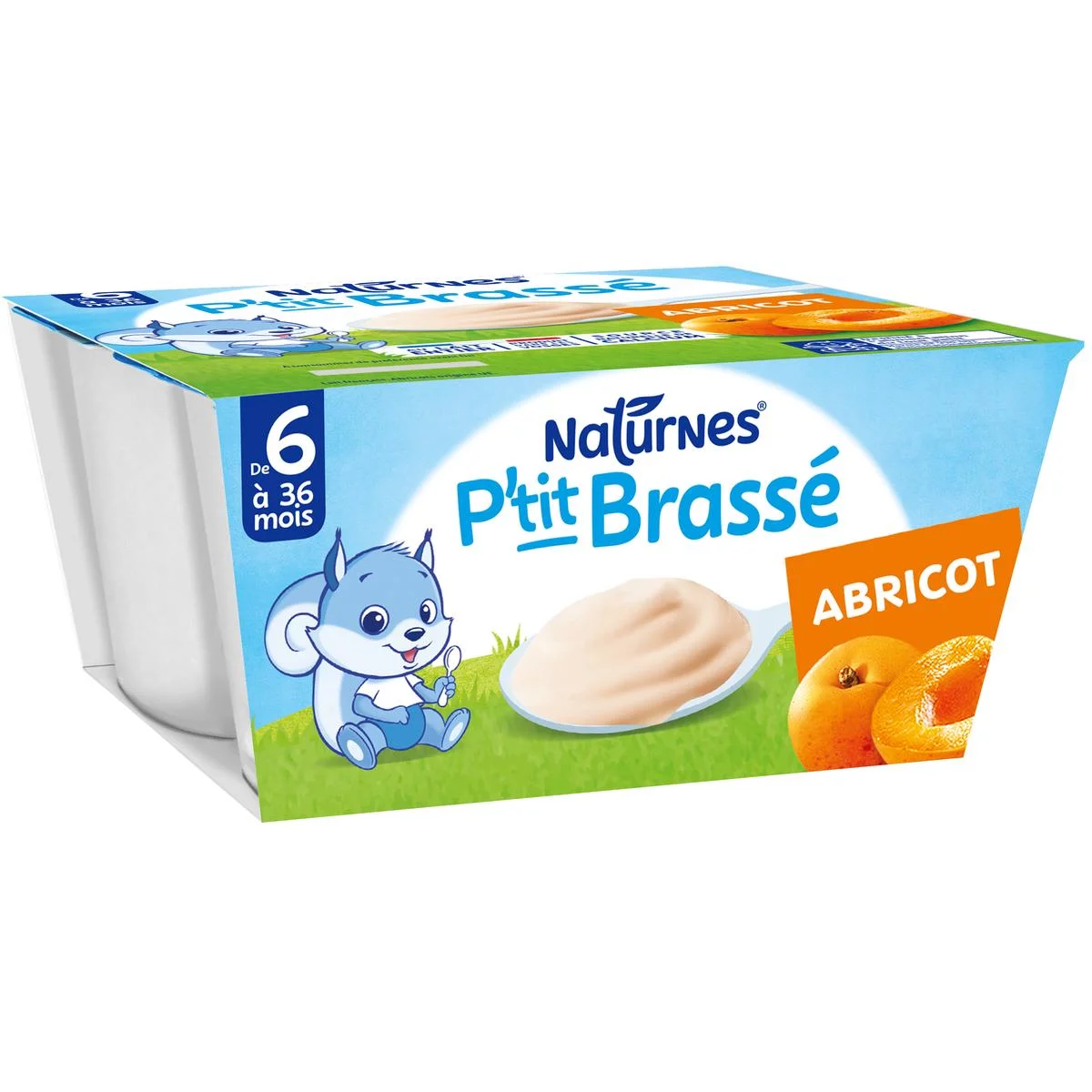 بيتيت مشمش مخمر من 6 أشهر 4x100 جرام - نستله - NESTLÉ