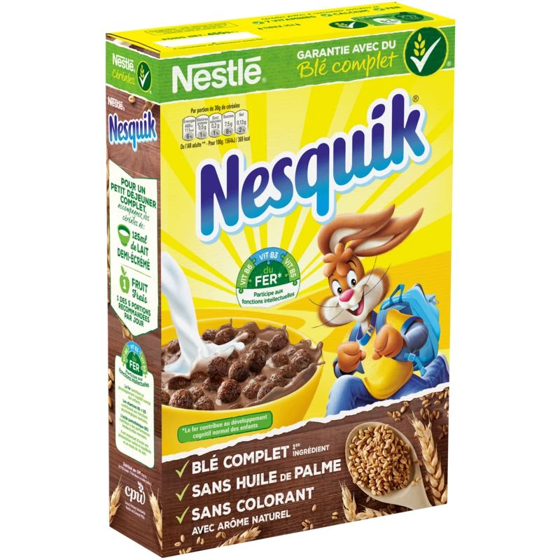 Крупы шоколадные шарики 450г - NESQUIK