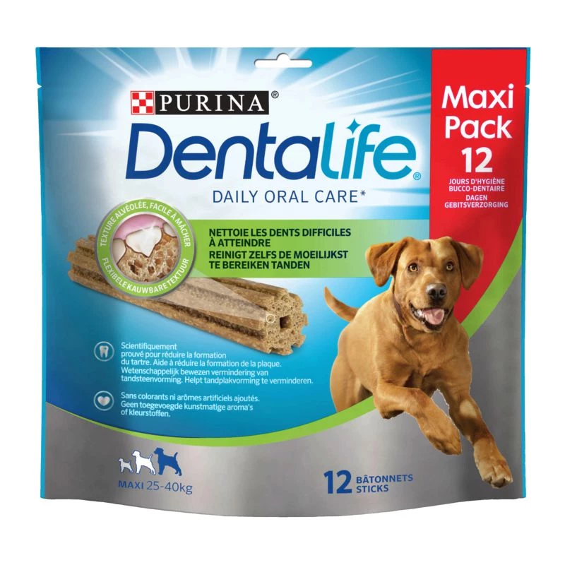 Жевательные палочки для собак 25-40кг х12 - PURINA DENTALIFE