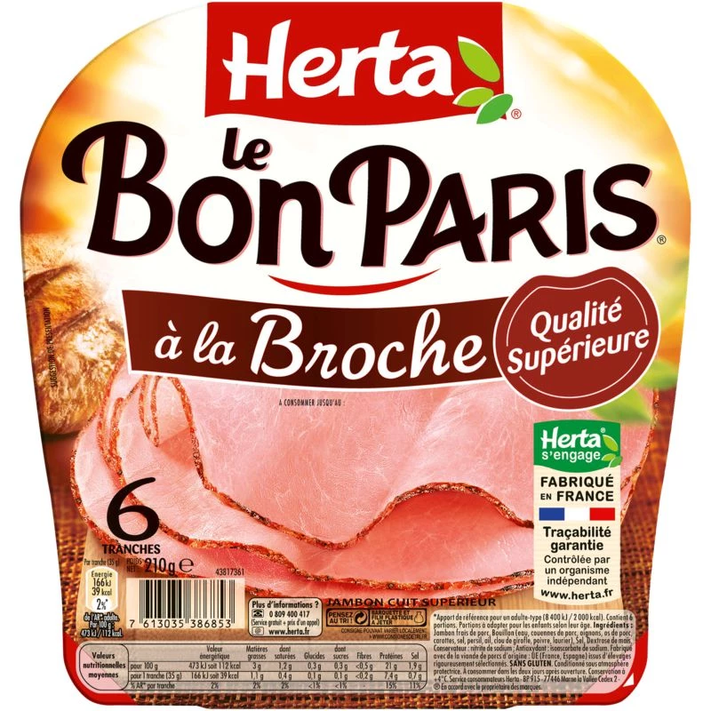 Le Bon Paris Broche 6tr 210g
