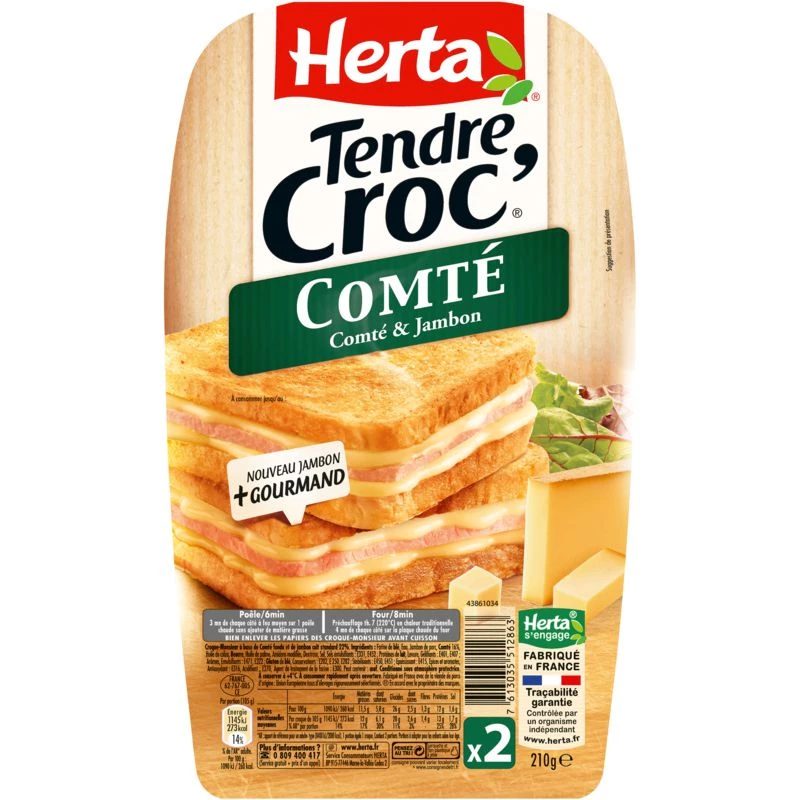 Herta.tendre.croq.comte.210g