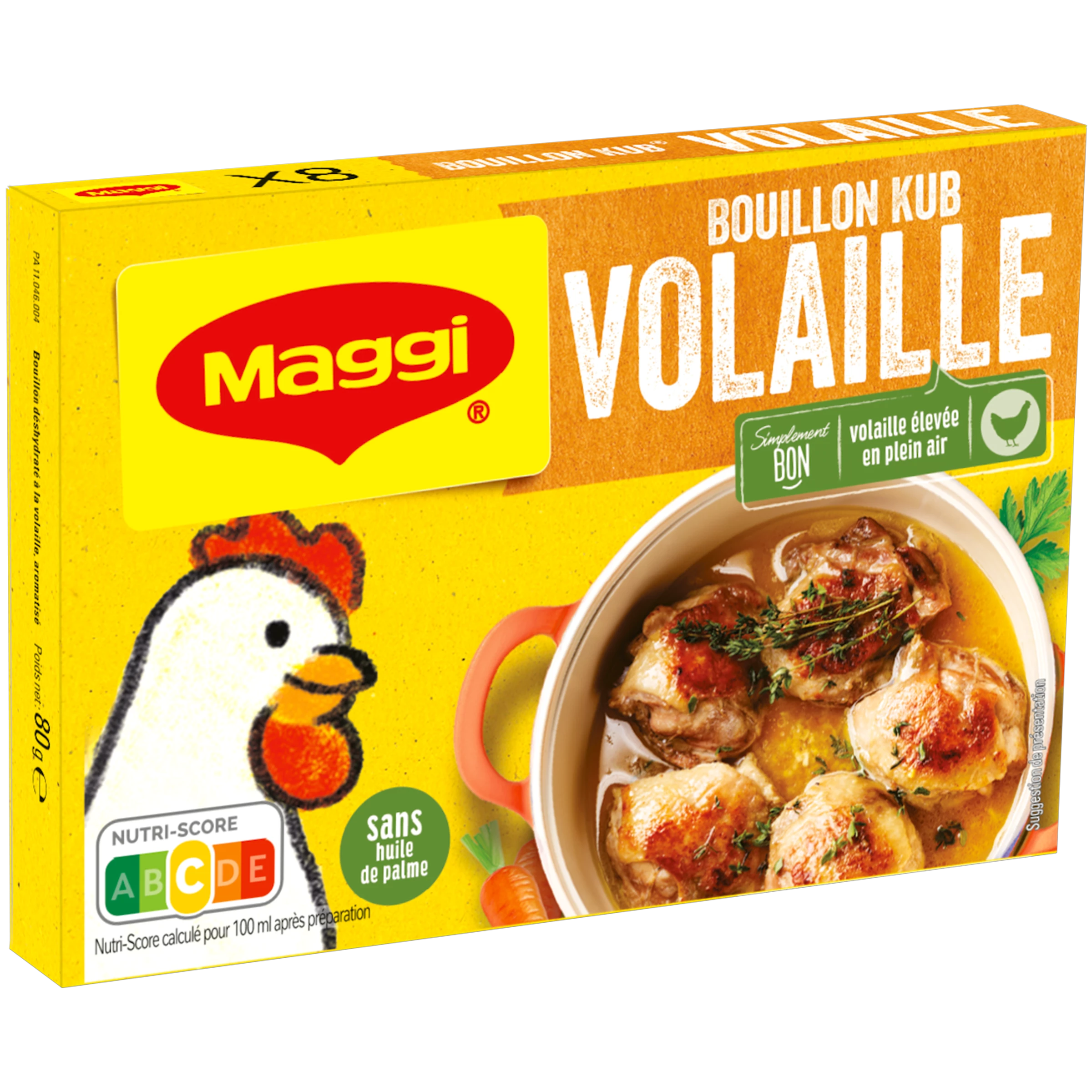 Caldo Kub Clássico Voilaille, 80g - MAGGI