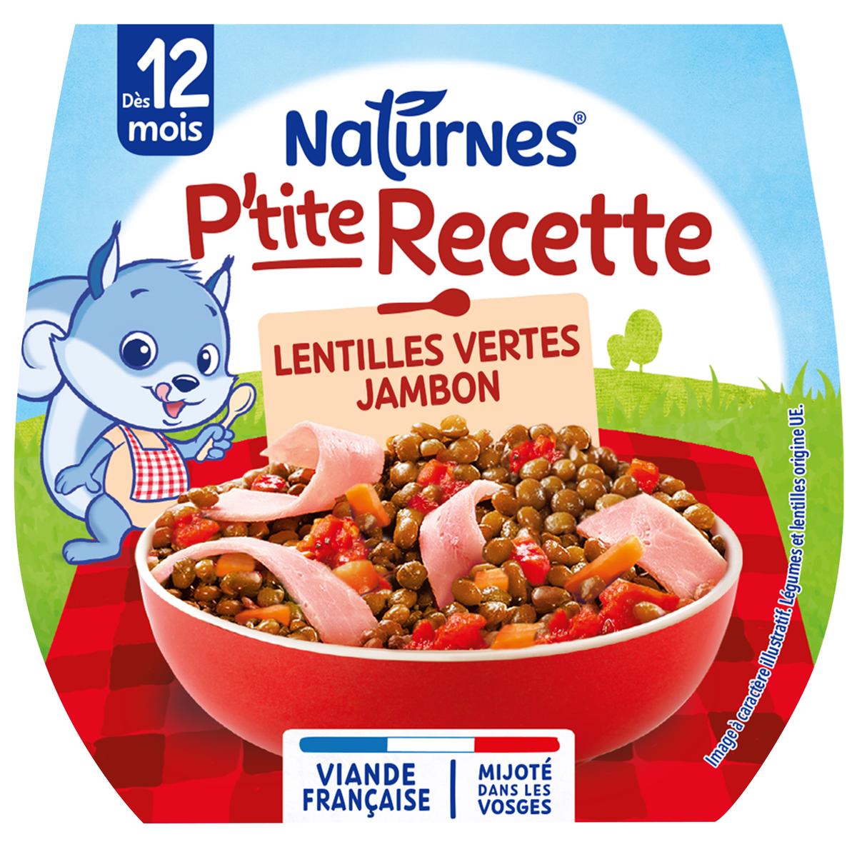 Babyschotel groene linzenham 12+ maanden 2x200g - NESTLE