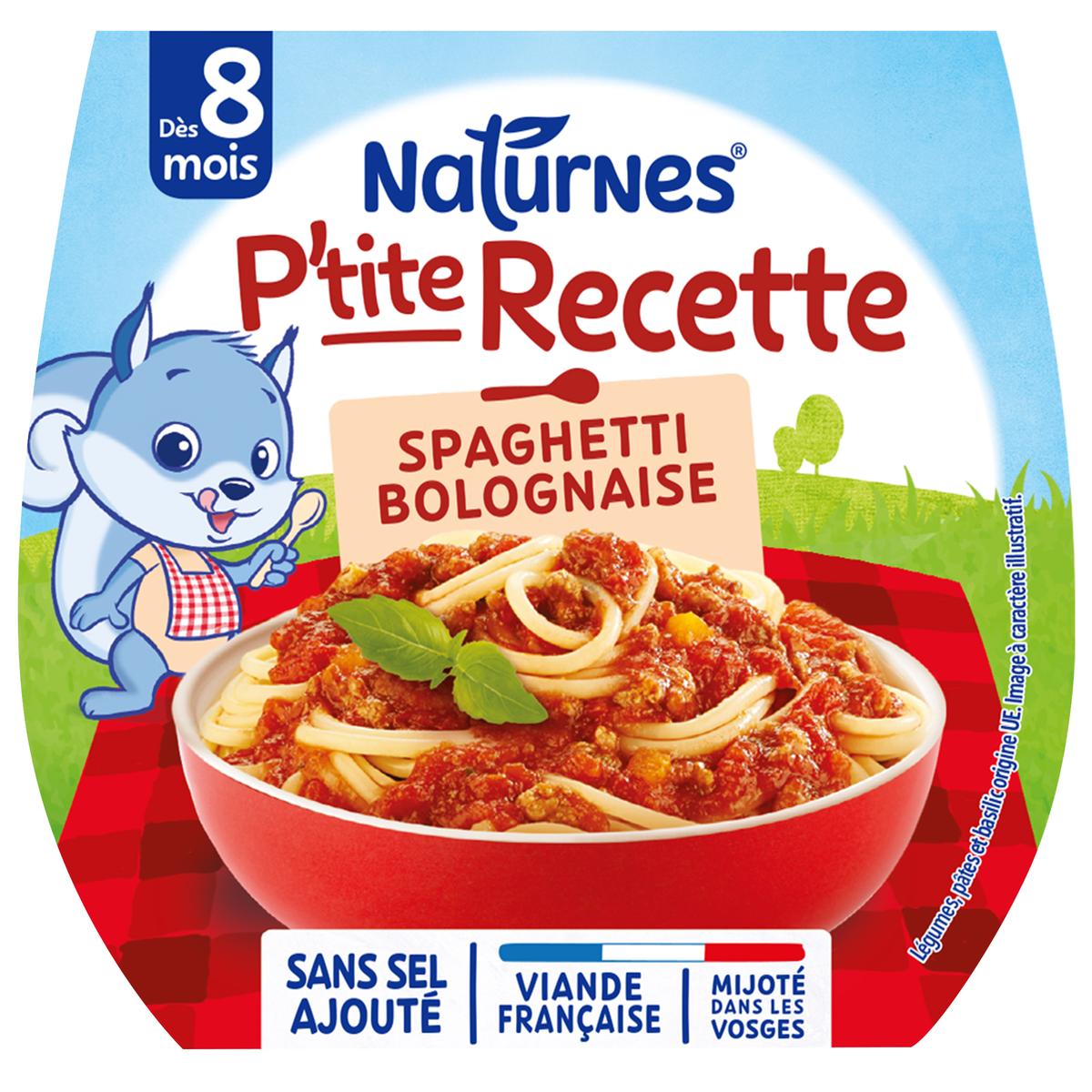 Baby gerecht 8+ maanden spaghetti bolognese 2x200G - NESTLE
