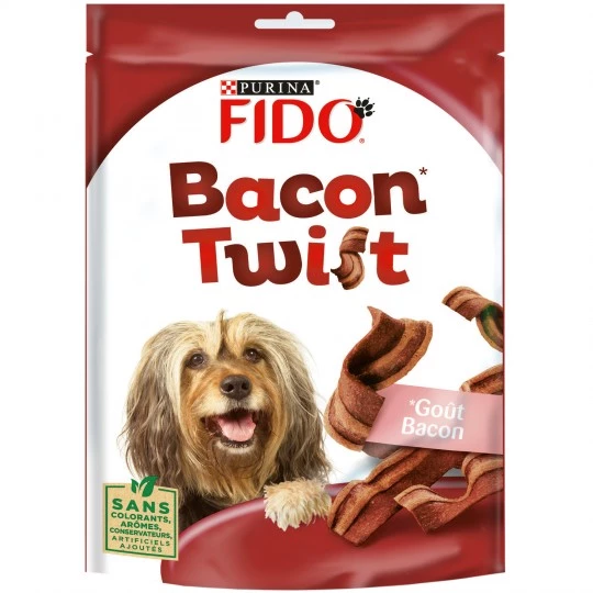 Friandises Bacon Twist Fido 120g - PURINA