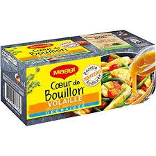 Coeur de bouillon volaille dégraissé/thym x4 - MAGGI