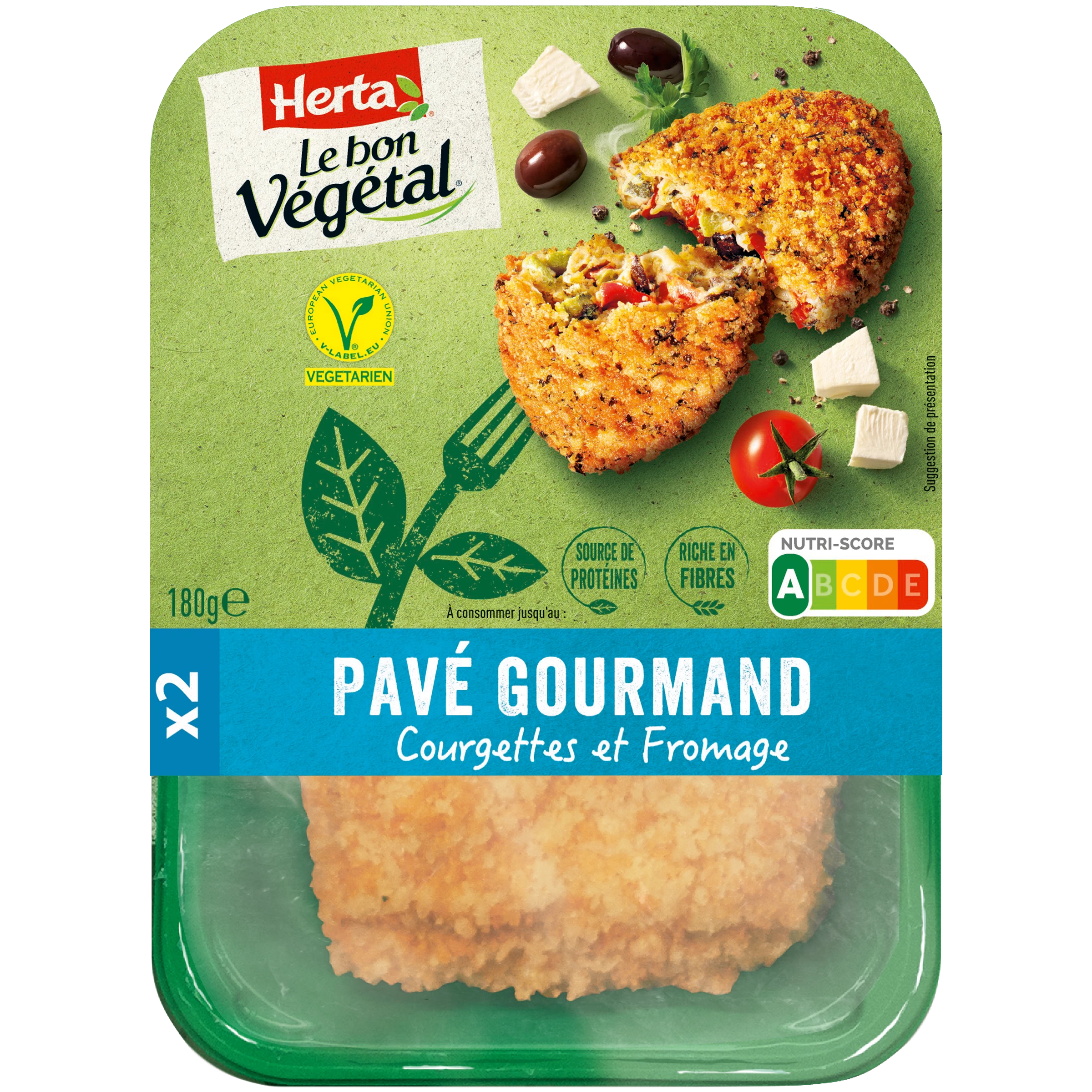 Pav.grmd Courg.from.herta 180g