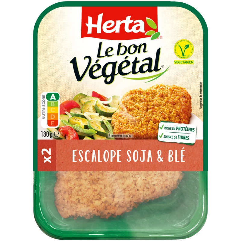 The good vegetal blue soy cutlet