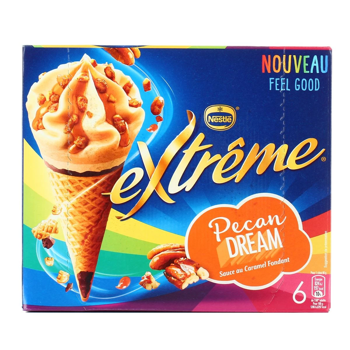 Glace pecan dream extrême x6 - NESTLE