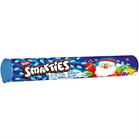 Giant Tube 100% Blue 130g - SMARTIES