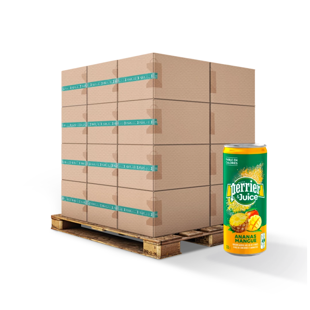 Gaser drink house perrier juice pineapple mango 33cl box 33cl box - PERRIER