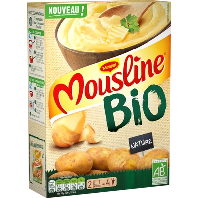 Purée nature Bio Mousline 2x100g - MAGGI