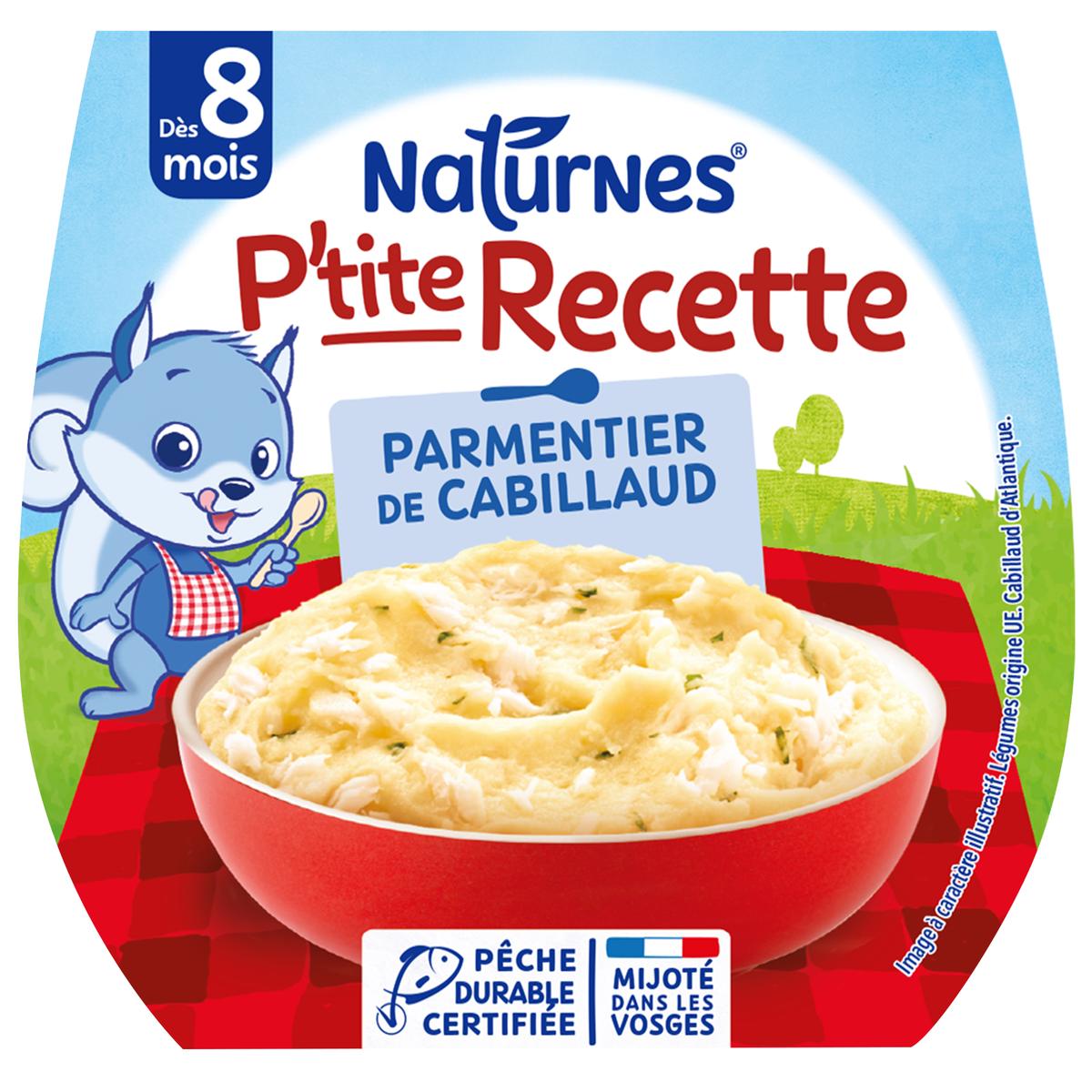 Parmentierschotel voor babykabeljauw vanaf 8 maanden 2x200g - NESTLÉ