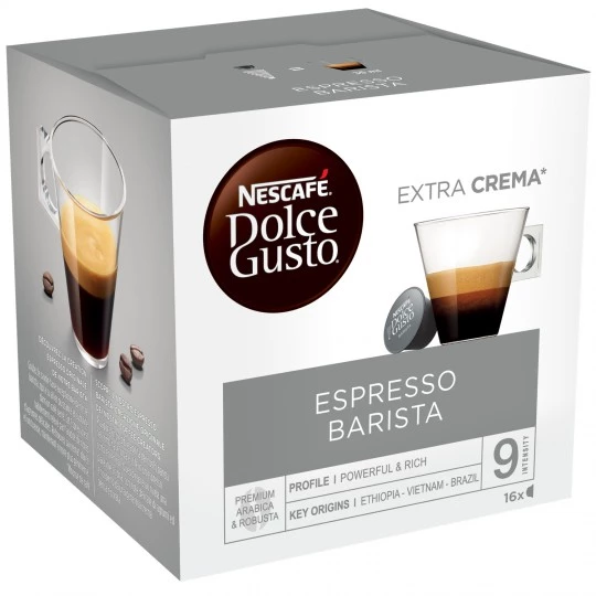Café-espresso barista x16 capsules - NESCAFÉ DOLCE GUSTO