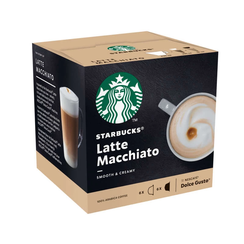 Starbucks Latte Macchiato 129g - NESCAFÉ DOLCE GUSTO