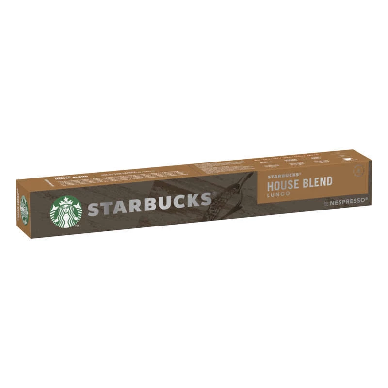 Cápsulas Café Nespresso House Blend 10x57g - STARBUCKS