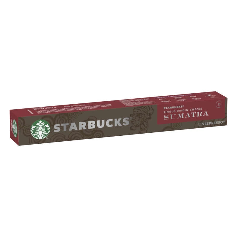 Cápsulas de café Nespresso Sumatra 10x55g - STARBUCKS