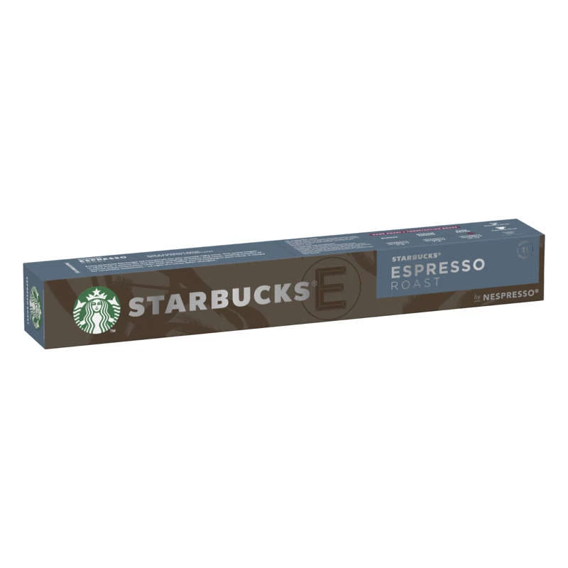 Cápsulas de café By Nespresso Espresso 10x57g - STARBUCKS