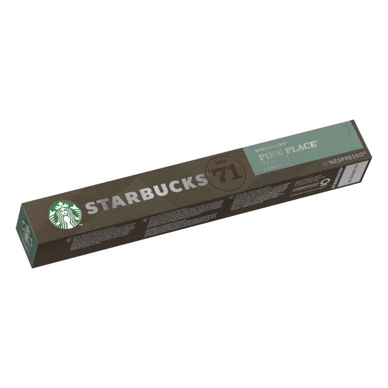 派克广场咖啡胶囊 x10； 53克 - STARBUCKS