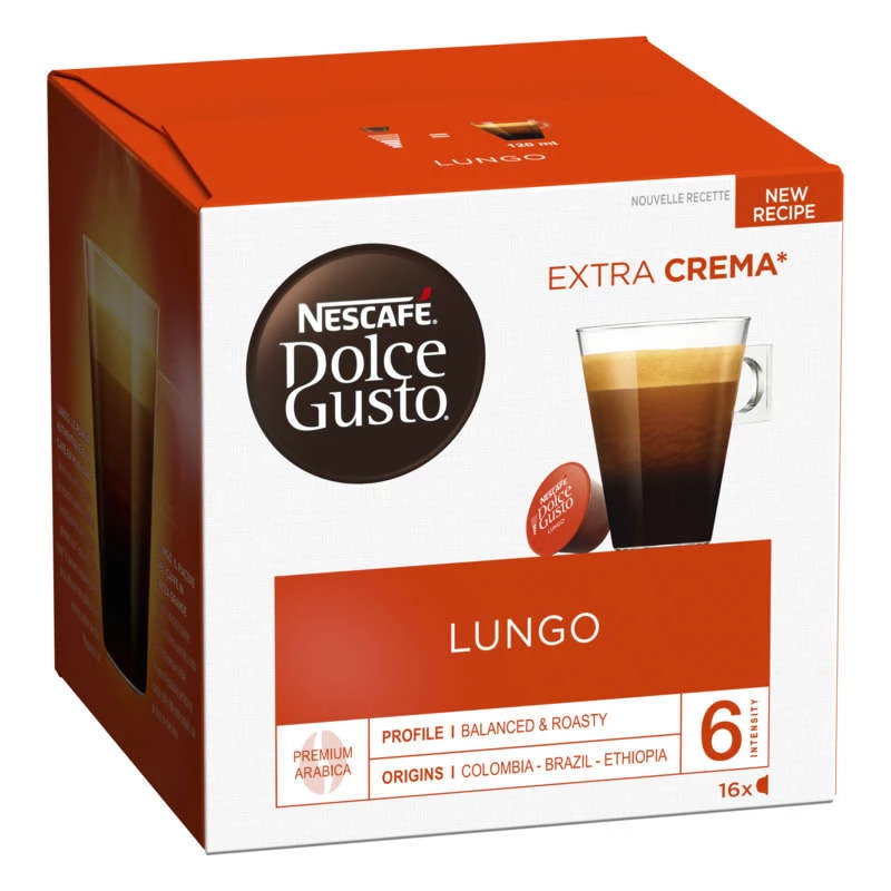 Koffiepad Lungo 104g - NESCAFÉ