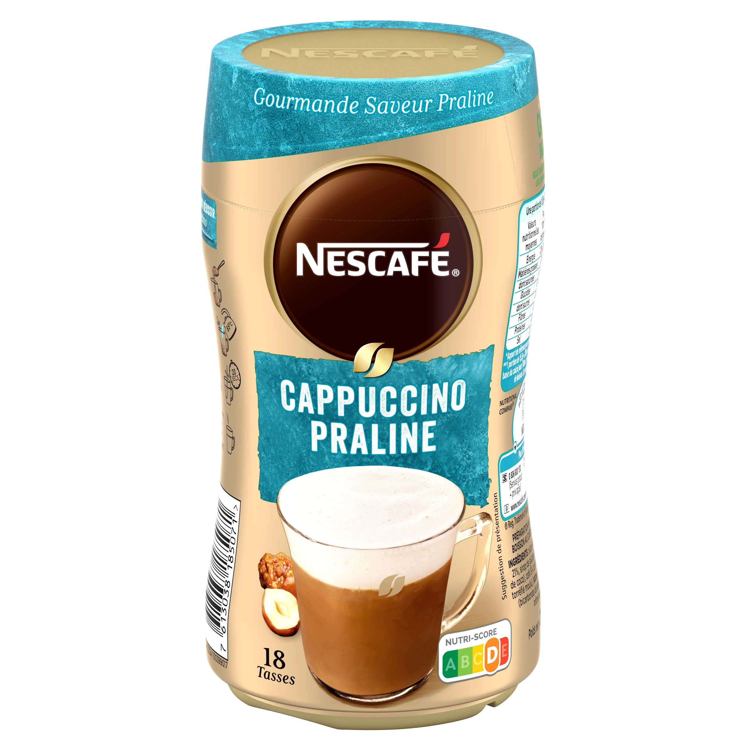 Cappuccinopraliné 279g - NESCAFE