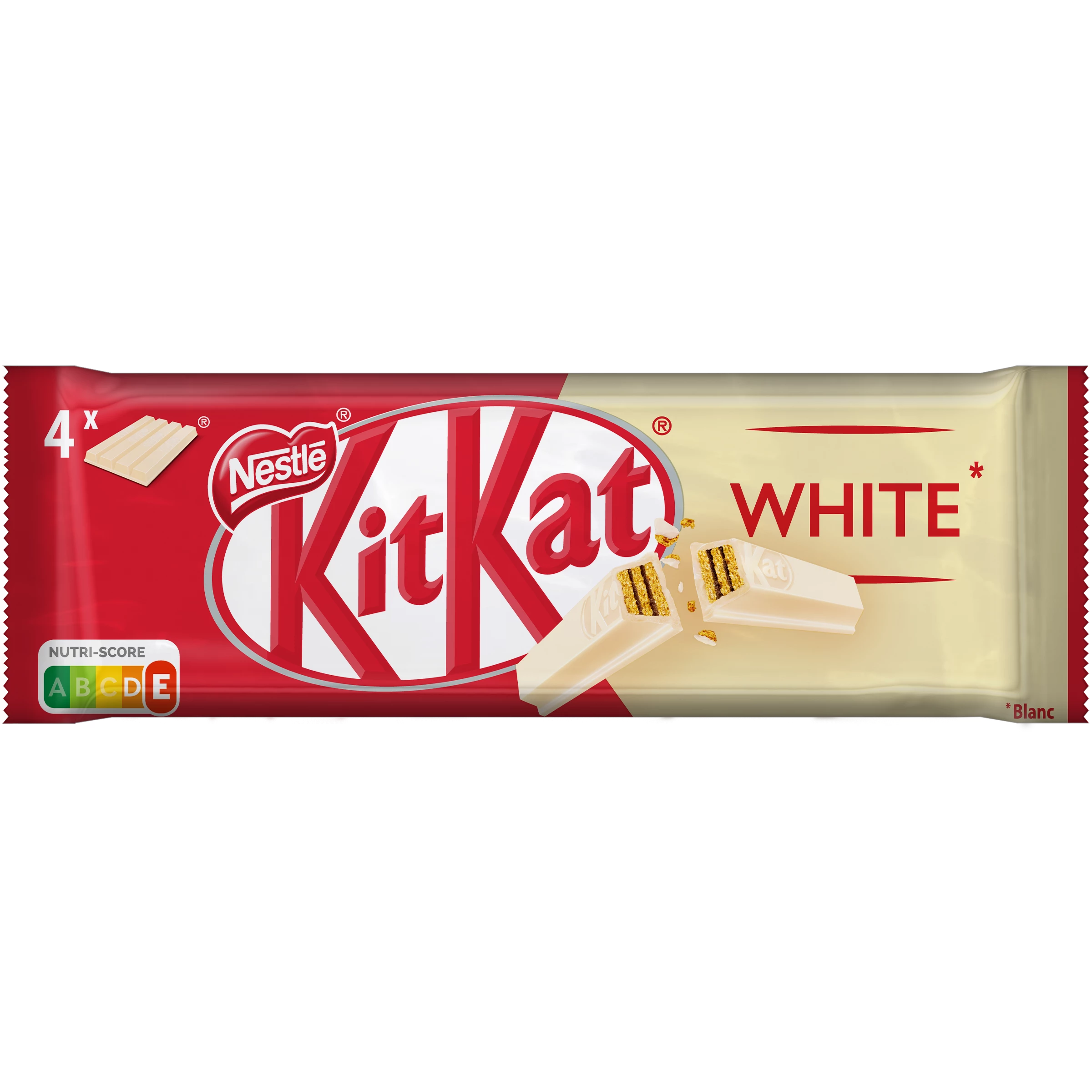 Kit Kat Branco X 4 166g - NESTLE