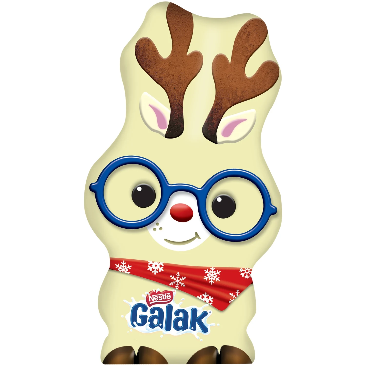 Reindeer Molded White Chocolate 88g - Galak