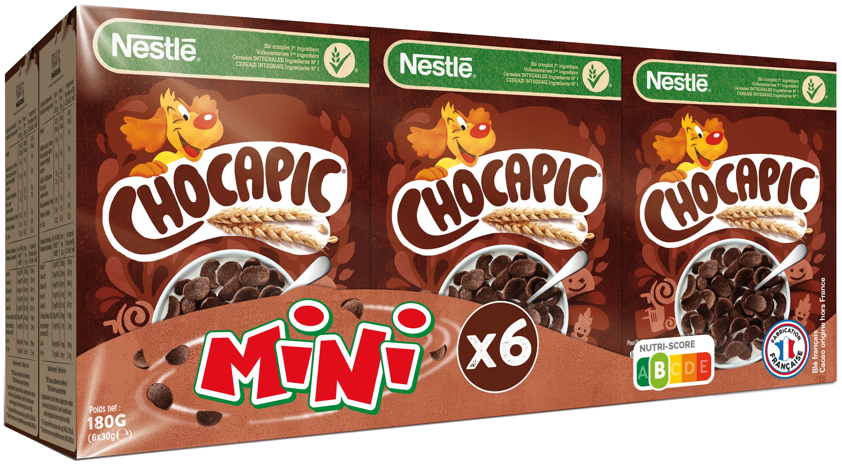 混合迷你 Chocapic 12 6x30g - NESTLE