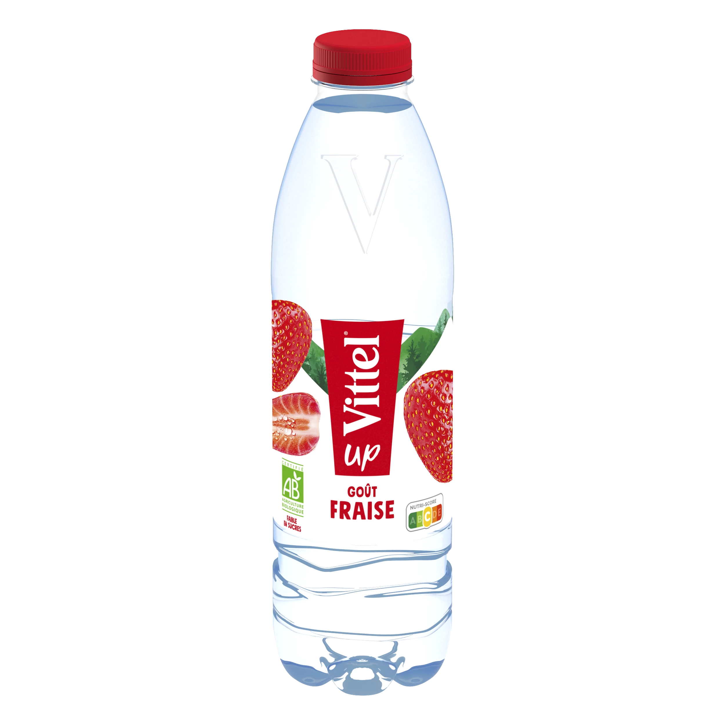 Vittel Up Aardbei 1l