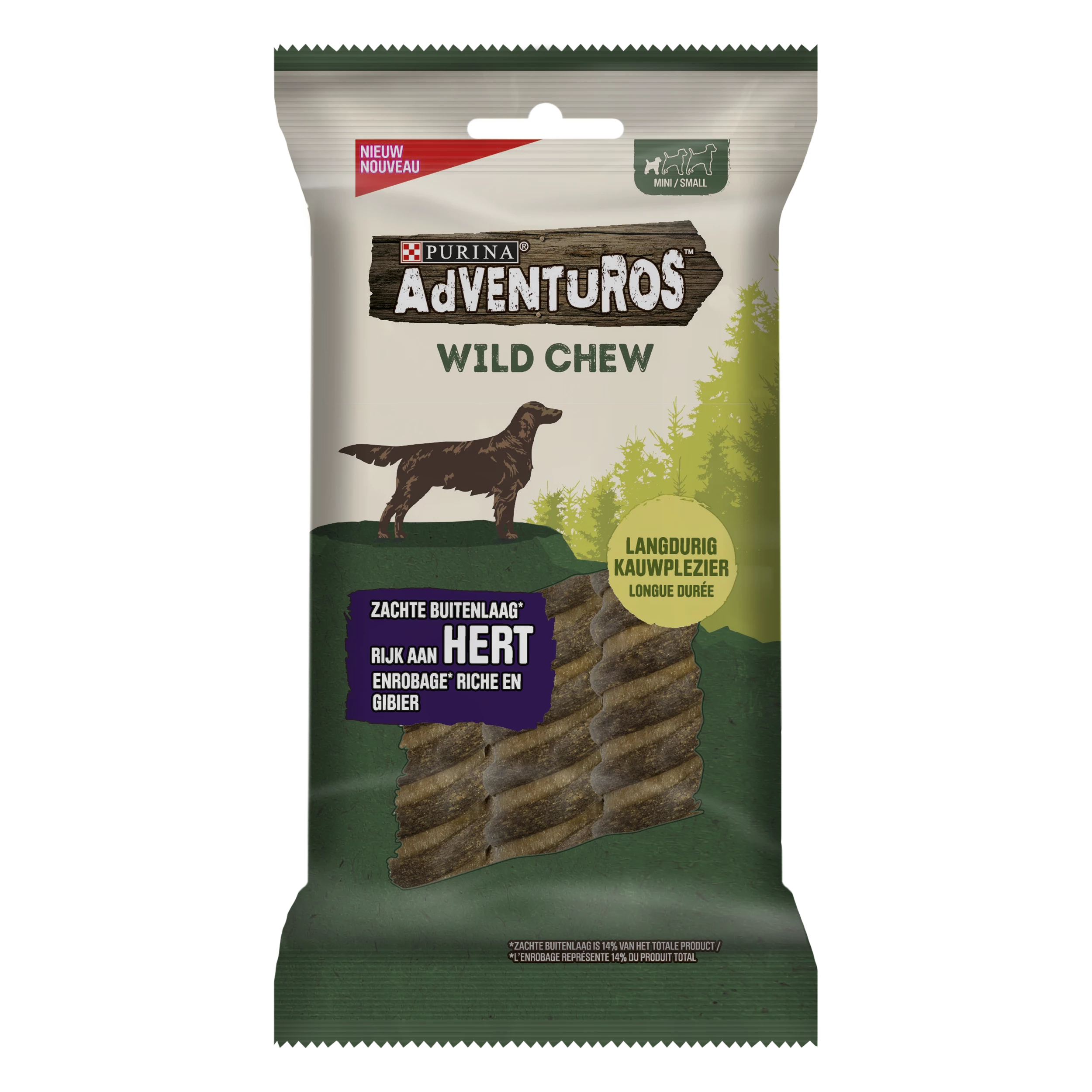 Adventuros Wild Chew S Au gibier 150gr - PURINA