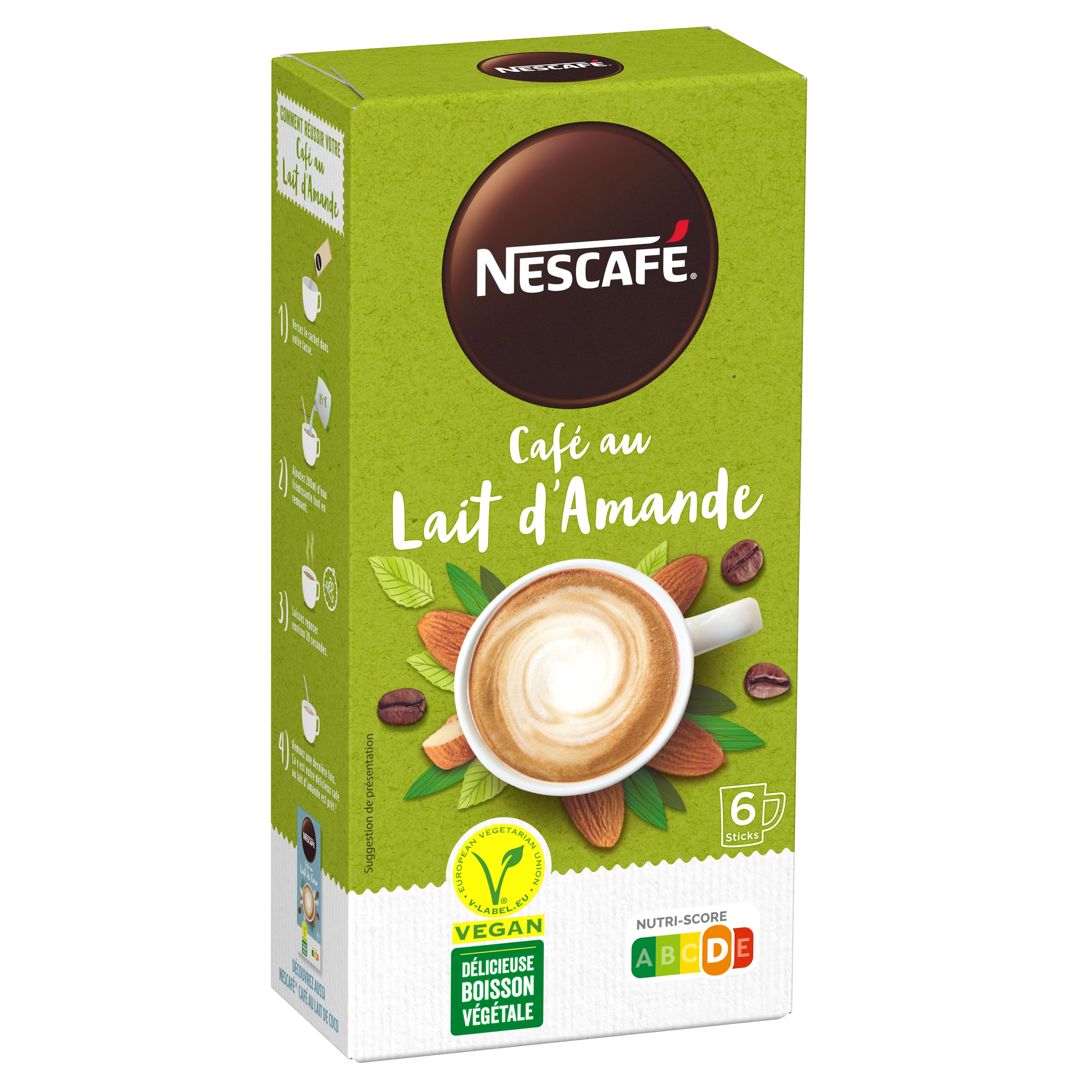 Nescafé Café Au Lait Amandel 96