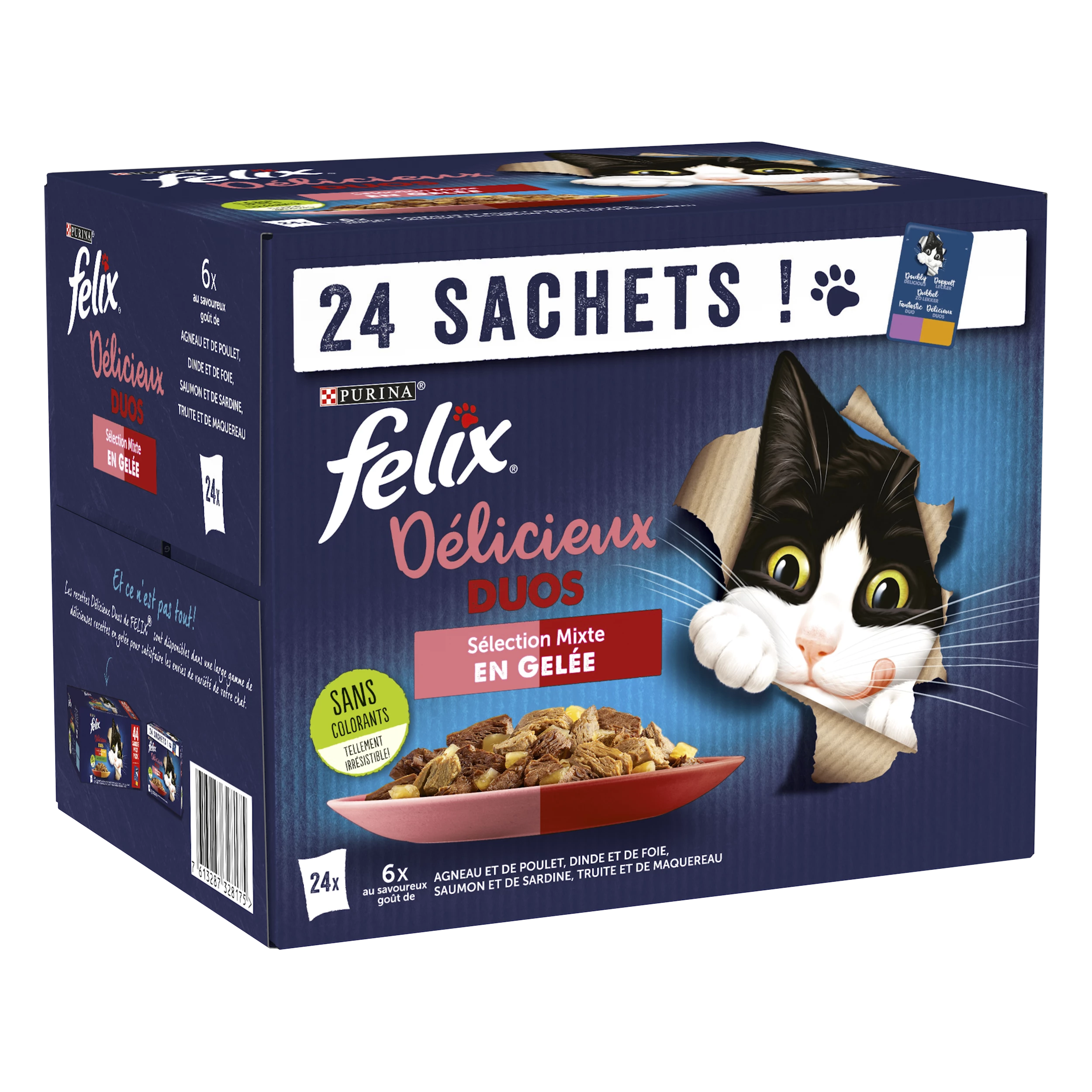 PURINA GOURMET PERLE Les plaisirs de la mer Pâtées pour chat