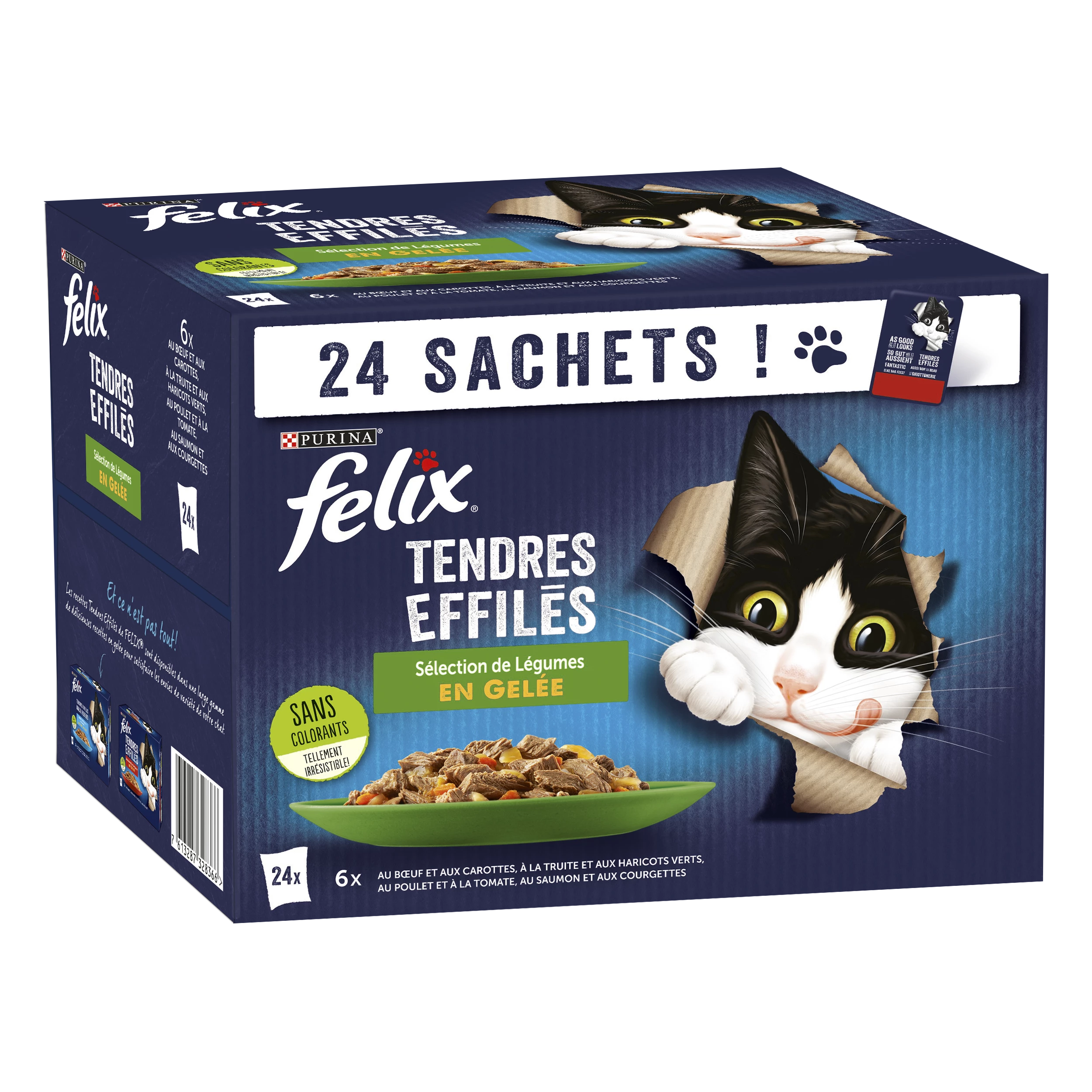 Felix Tendre Gelee Leg 24x85g