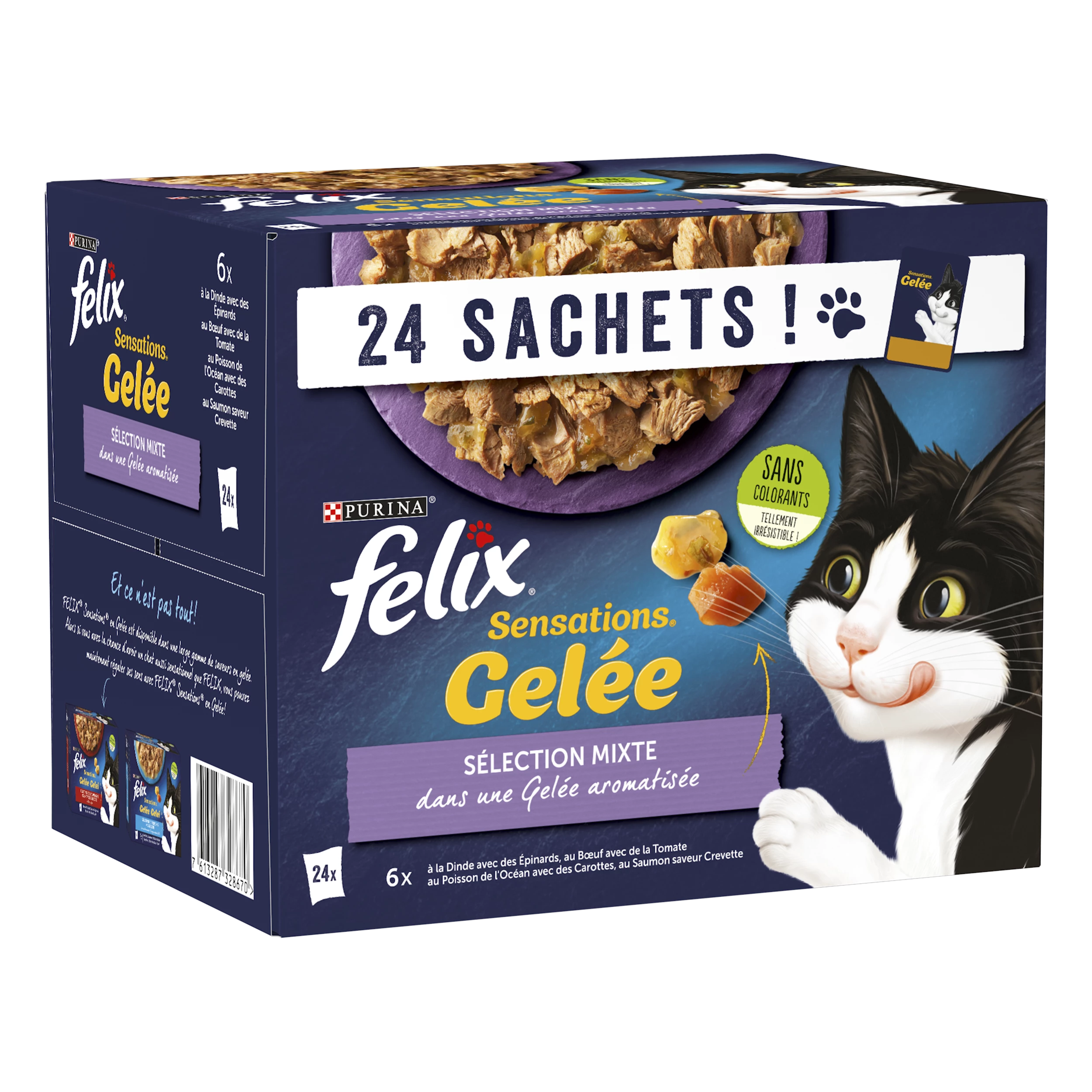 Felix Sensa Gelee Mixte 24x85g