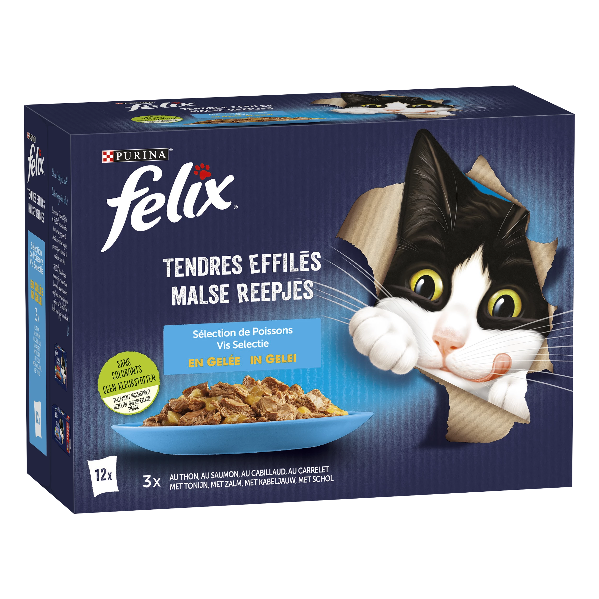 Felix Tendre Eff Poiss 12x85g