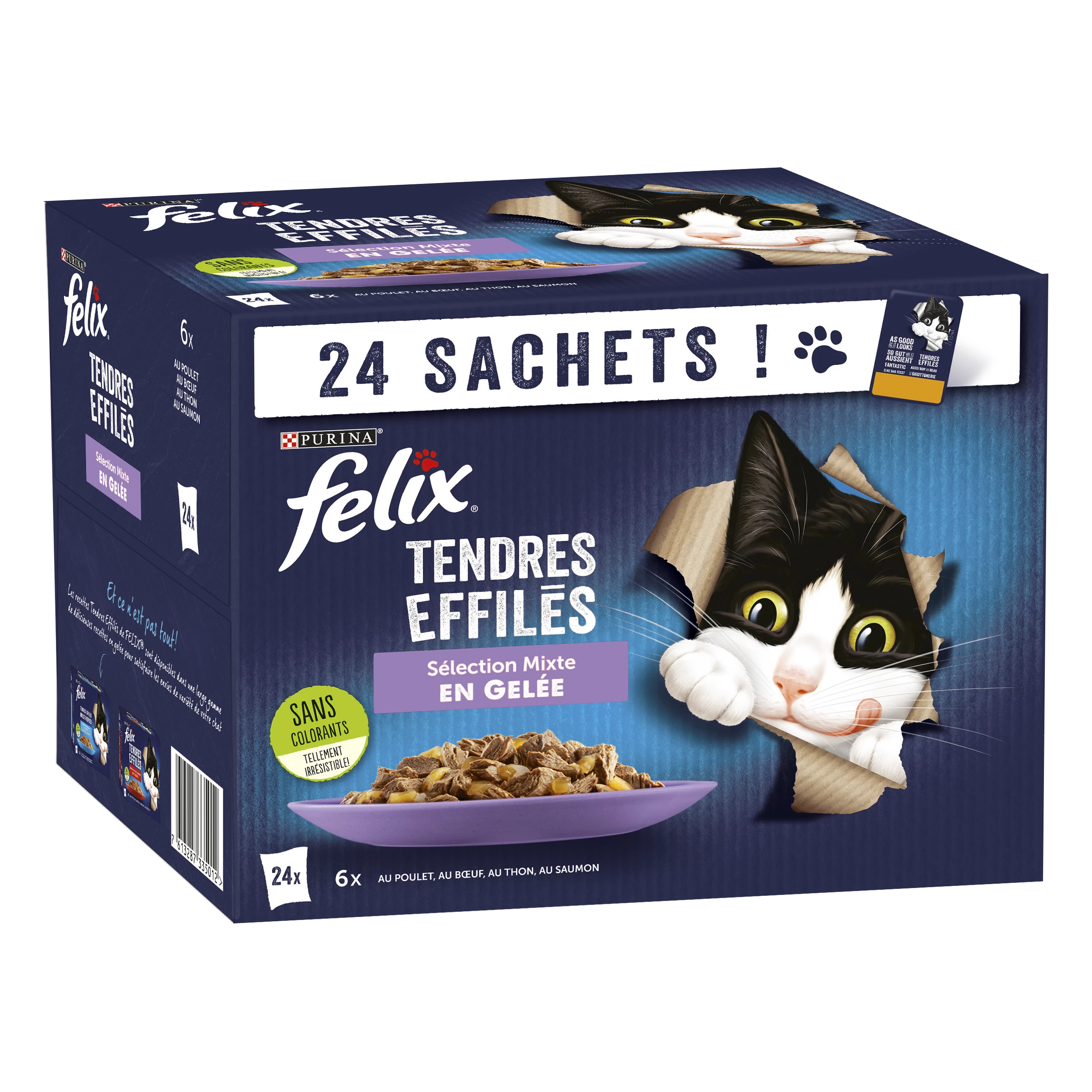 Felix Tendre Eff Gelee 24x85g