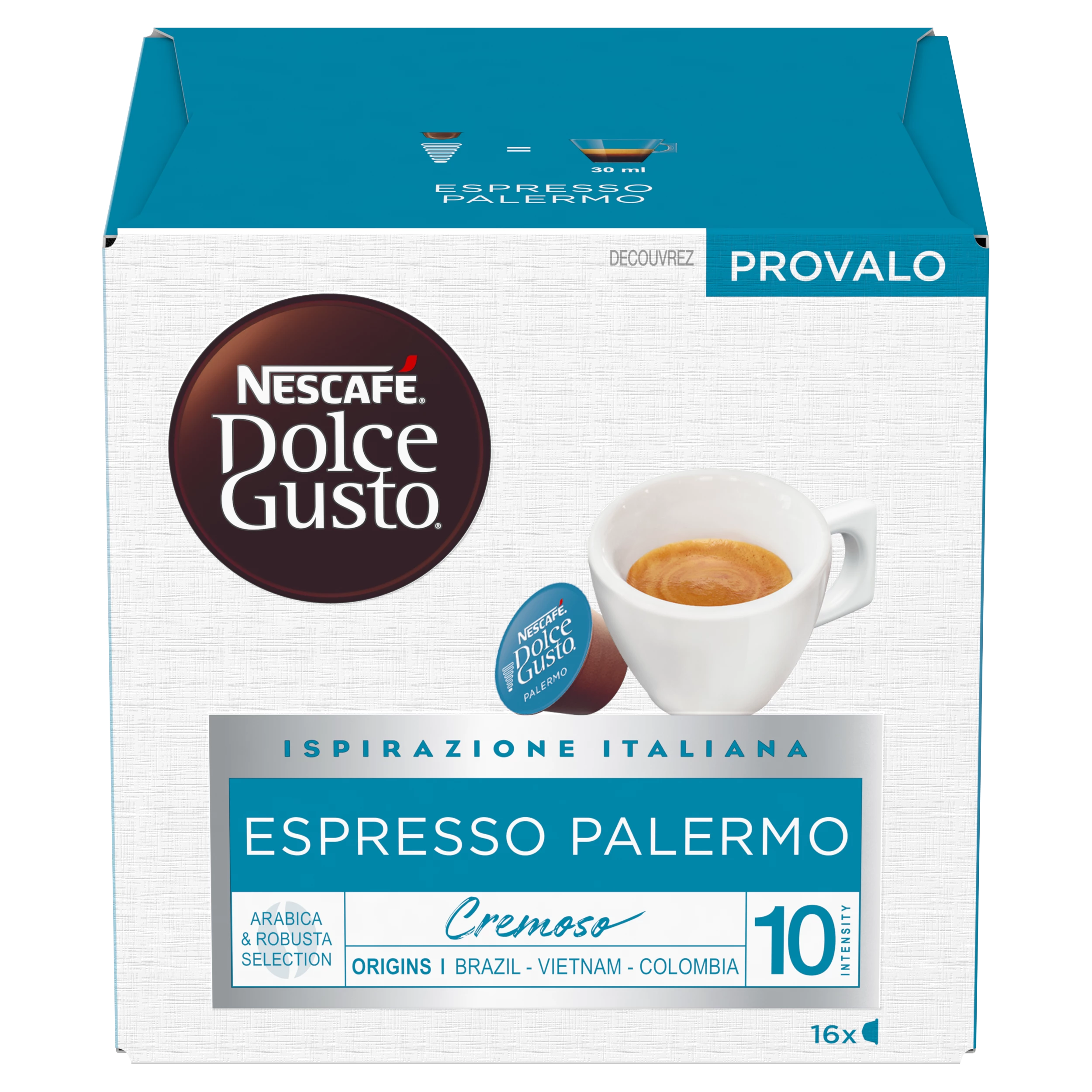 Espresso palermo X16 112g - NESCAFE DOLCE GUSTO