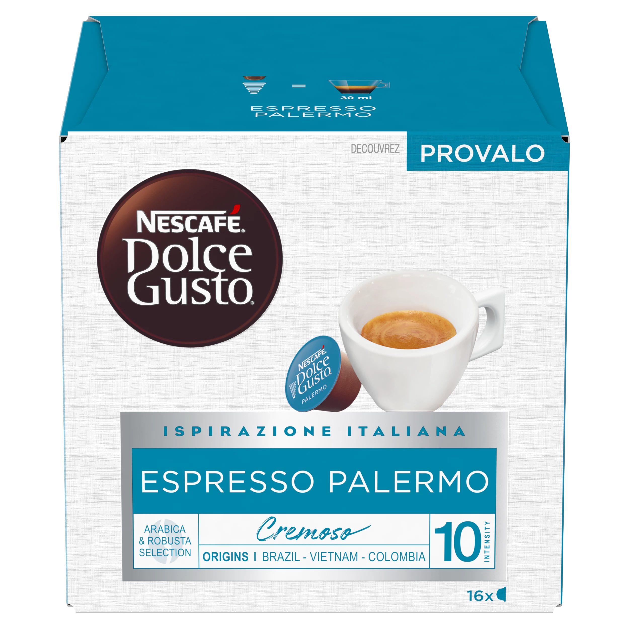 Espresso Palermo X16 112g - NESCAFE DOLCE GUSTO