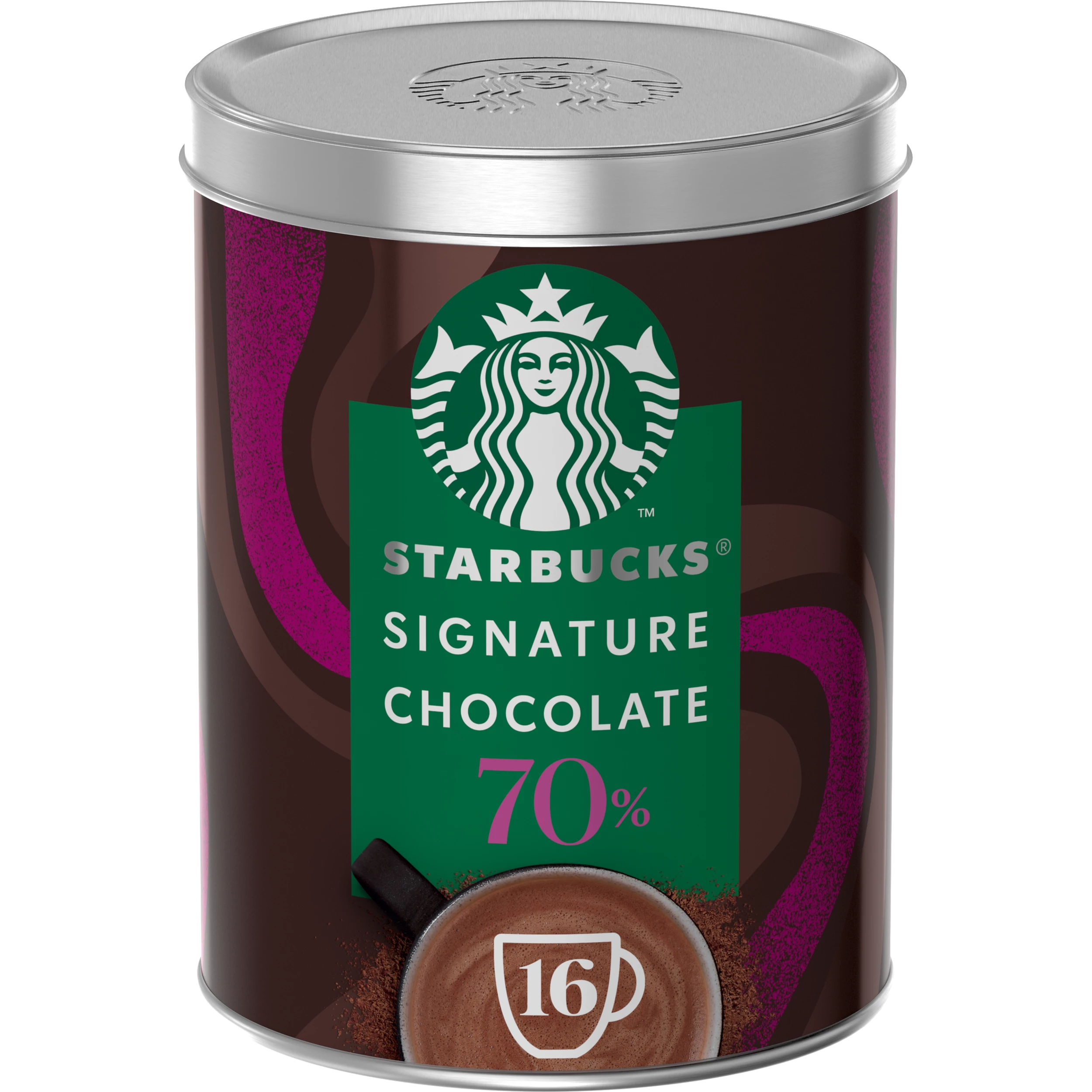 Chocolat en Poudre 70%, 330g - STARBUCKS