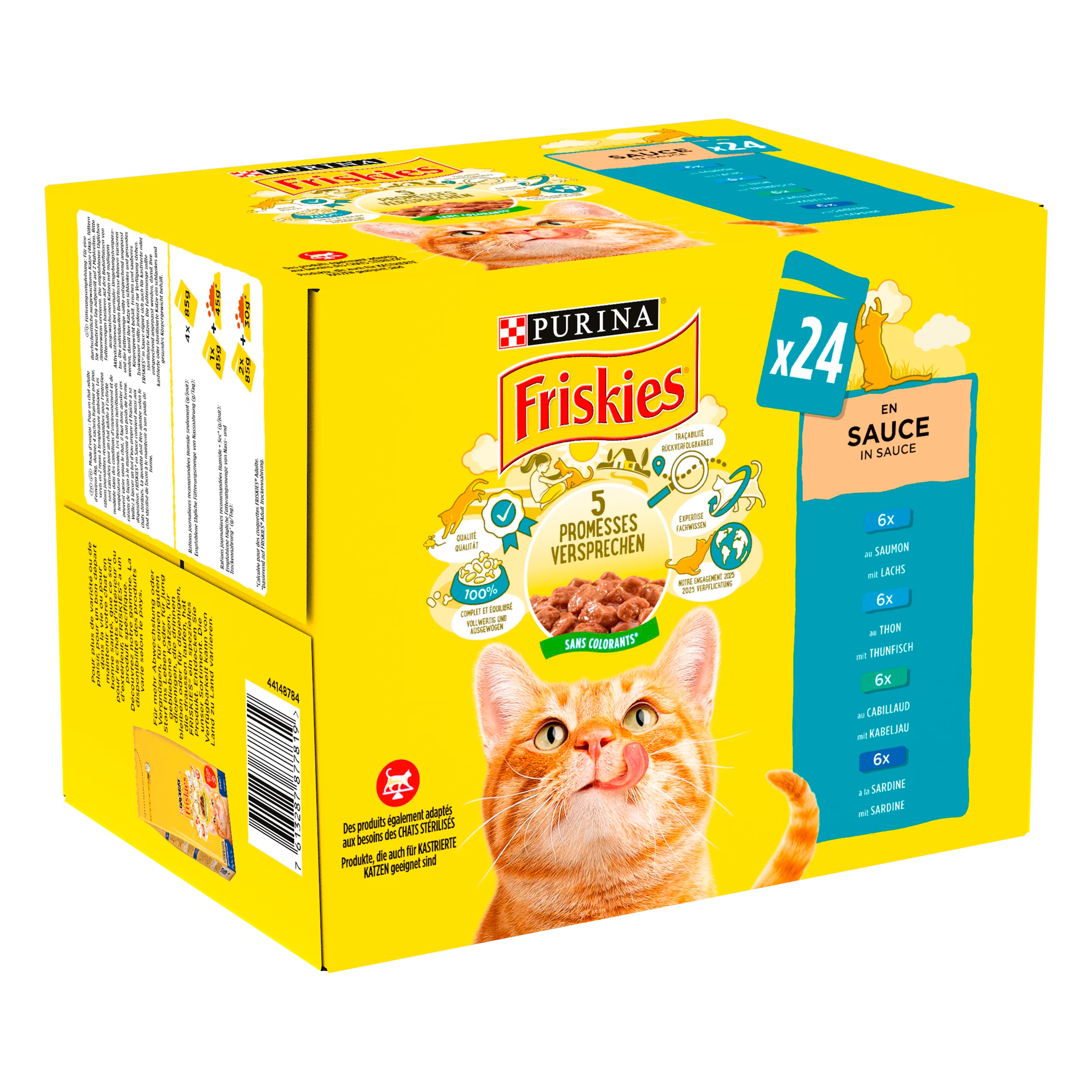 Friskies Ct Sach Sce 24x85g