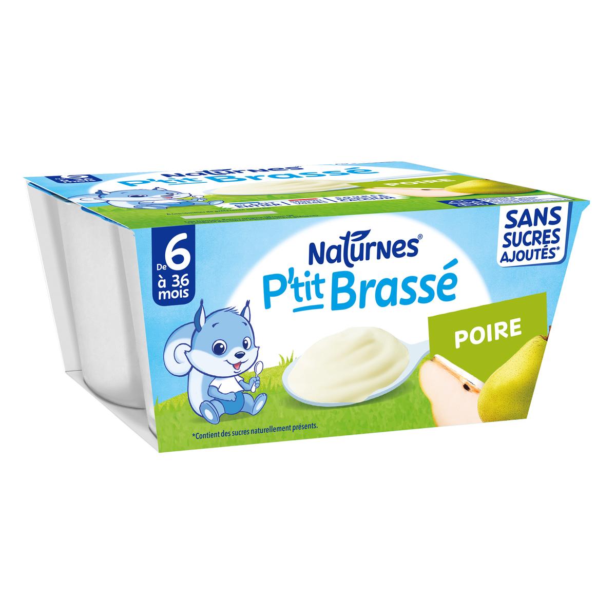P'tit gebrouwen peer vanaf 6 maanden 4x90g - NESTLE