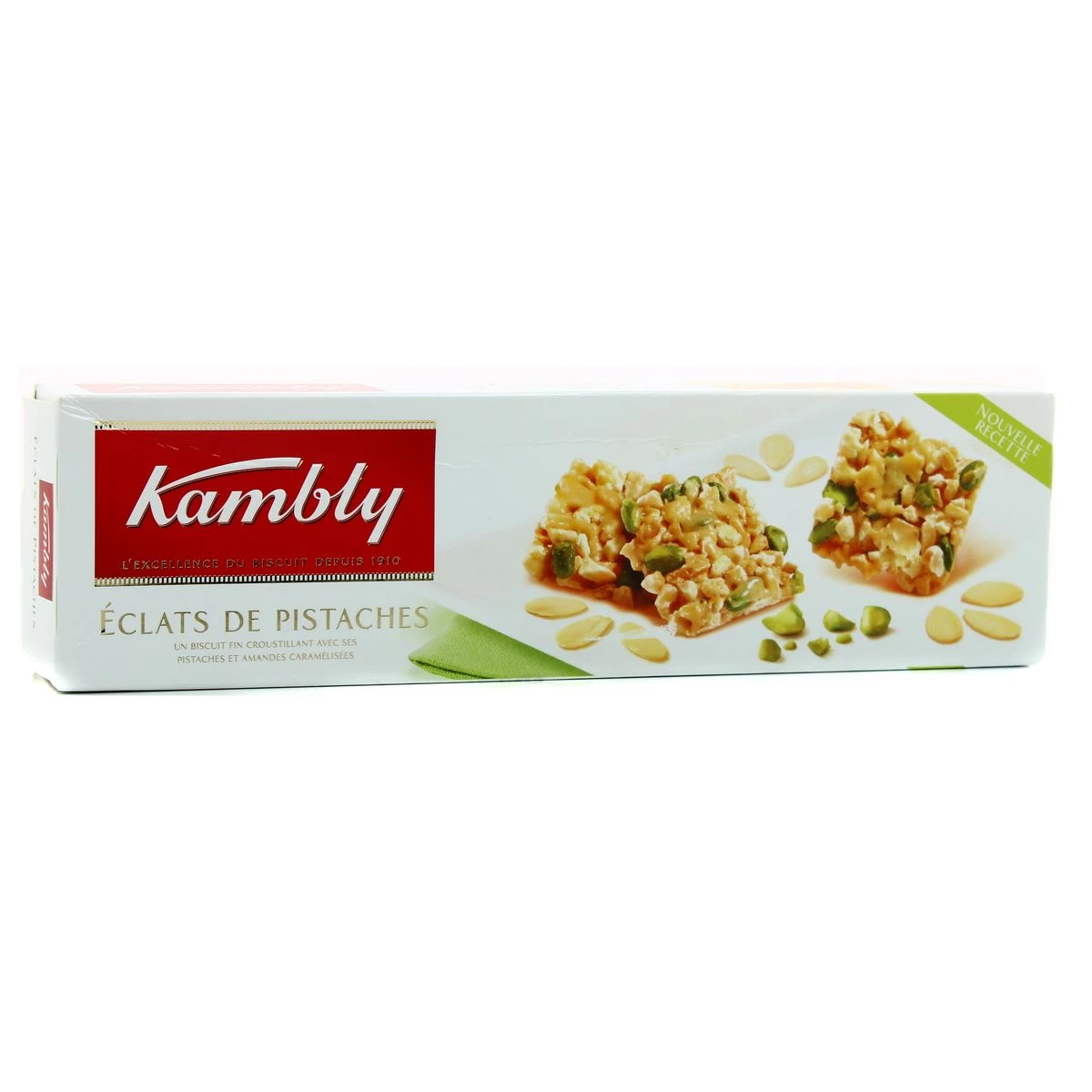 Biscotti Con Granella Di Pistacchio 80g - KAMBLY