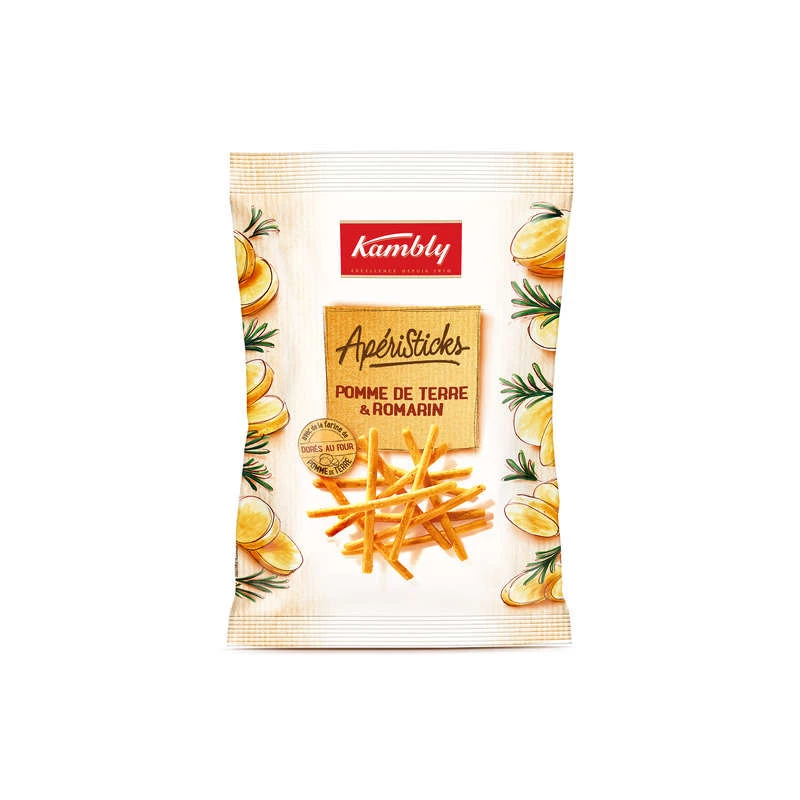 Kambly ApÃristicks Pomme De Terre & Romarin 80gr Cx12