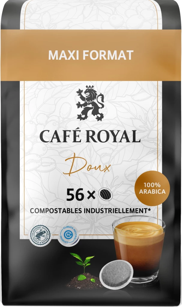 Monodosis compatibles senseo mild - CAFÉ ROYAL