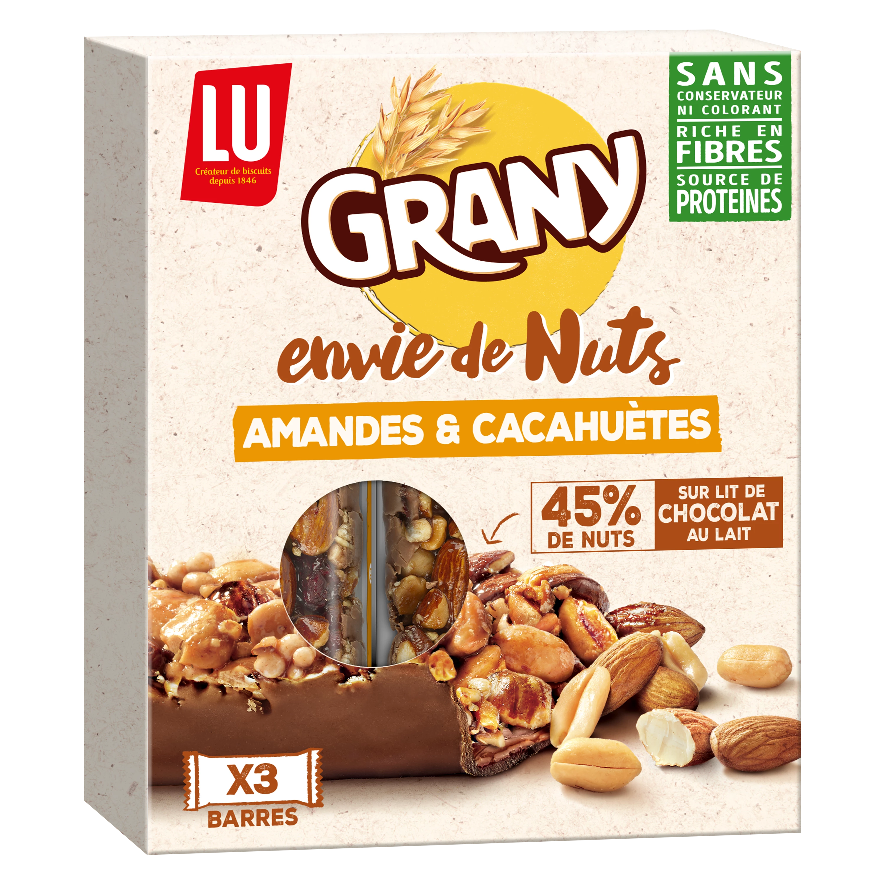 Grany Envie Nuts Erdnuss 120