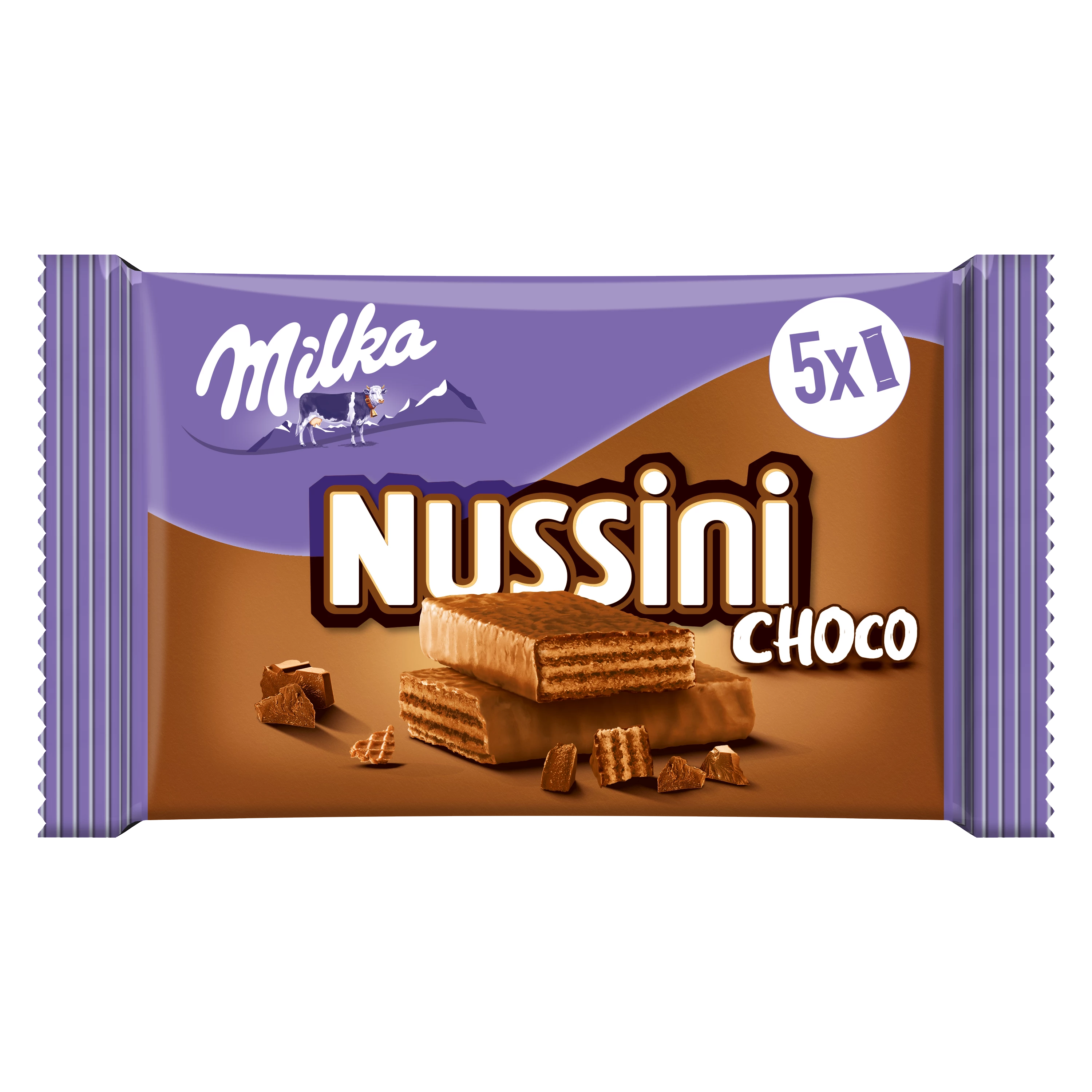 Nussini Schokoriegel 5x31g - MILKA